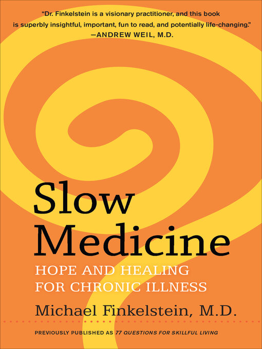 Title details for Slow Medicine by Michael Finkelstein - Available